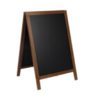 M0232 Porte menu en bois massif