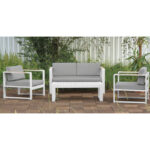 M0748 Ensemble en aluminium 4 pièces