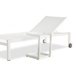 M1042 – Table d’Appoint Aluminium à Lattes – Outdoor