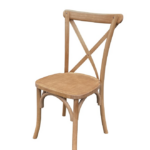 M1053 Chaise Bistrot | Dossier croisé