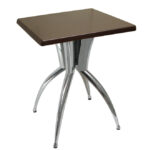 M1705 Pied de table sur 4 pieds | H73