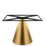M1708 Pied de table Cône | H72 - H110