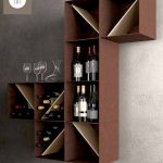 M1718 Étagère murale superposable en fer