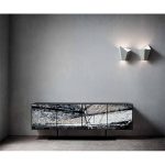 M1721 Buffet 4 portes en mosaïque