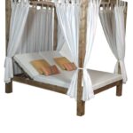 M1954 Lit balinais inclinable en bois