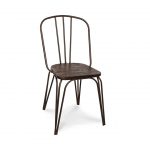 M1977 Chaise Métal/Bois