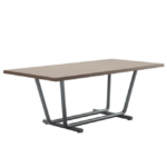 M2003 Table Acier/ Bois - H101cm