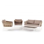 M2196 Ensemble 4 pièces en aluminium