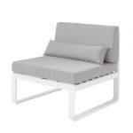 M0847 Fauteuil Module aluminium mat