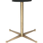 M2528 Pied de Table Prestige – Laiton Intégral | H72