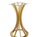 M2578 – Pied de table design 8 arches | H74-H110