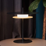 M2628 Lampe de table Design Aluminium & Verre -M5