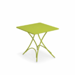 M2985 Table carré en acier colorée