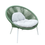 M3002 Fauteuil lounge empilable | Aluminium