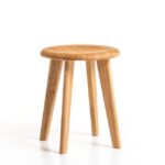 M3019 Tabouret en bois massif – H45 | Frêne