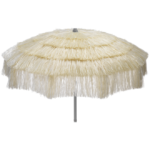 M3033 Parasol en raphia à franges | Ø180-Ø200-Ø220