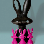 M3092 Lapin déco