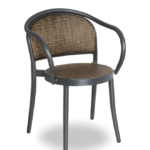 M3057 Fauteuil Gold/ Anthracite