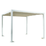 M2606 Gazebo en Aluminium | Toile Coulissante