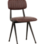 M3237 Chaise rembourrée – Métal  & Simili