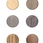 M4045 Plateau HPL 10mm_effet Bois | Rond