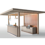 M4113 – Pavillon Bar Bioclimatique Premium