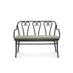 M4154 Banquette en bois courbé