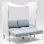 M4166 Bed/ Bain de soleil modulable | 5 pces