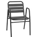 M4308 Fauteuil empilable en métal