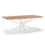 M4393 Table en teck & aluminium