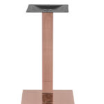 M4512 Pied de Table_ Cuivré BRILLANT ou SATINÉ