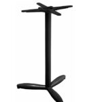 M4547 Pied de table en fonte sur 3 branches | H72-H110